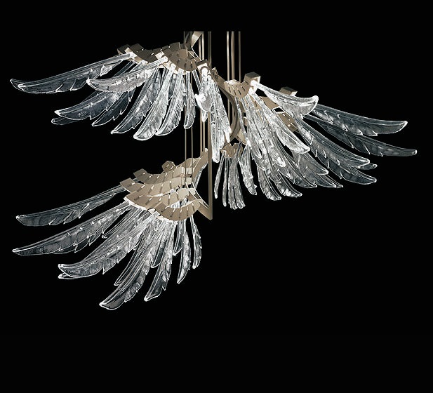 Decorative iron glass hanging pendant lamps(KA9171/L)