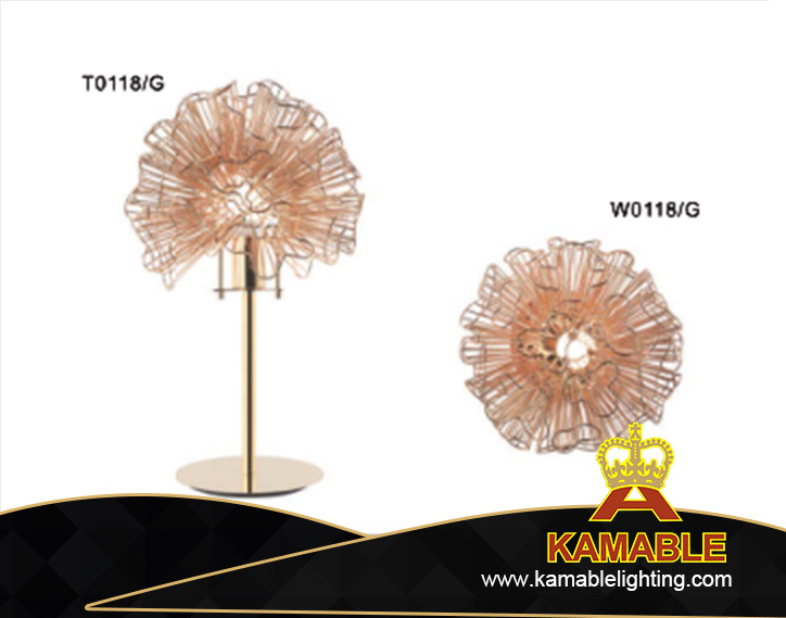 Special Design Modern Iron Aluminium Gold Pendant Lighting (KAH0118/M/G) 