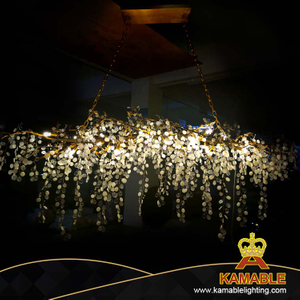 Contemporary Restaurant Hotel Luxury Decorative Brass Chandelier (KAC01)