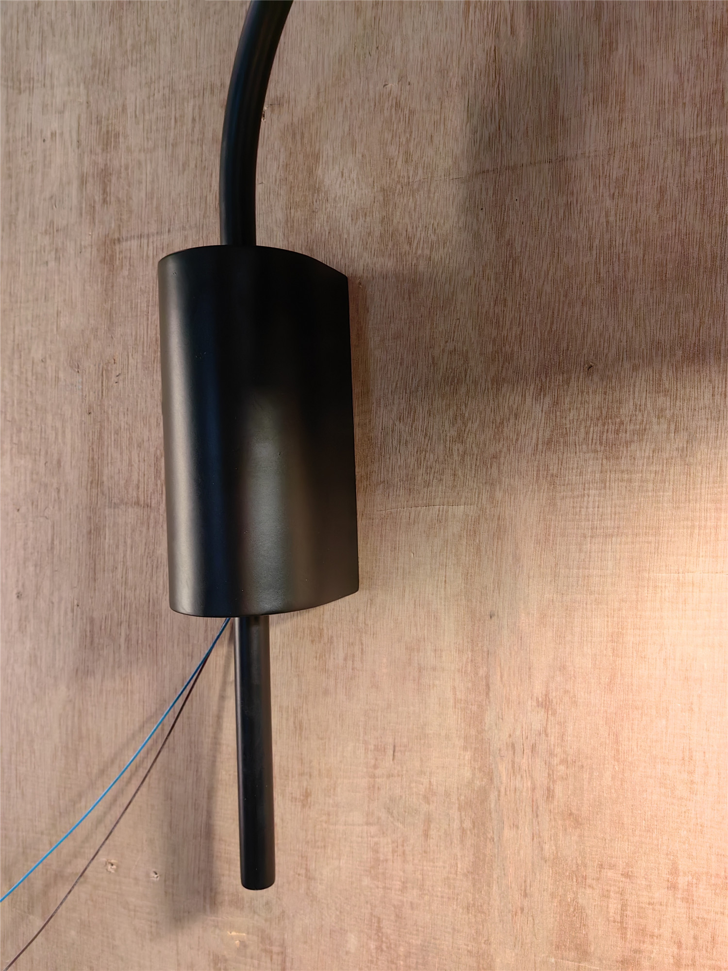 New Design Concise Style Black Metal E27 Wall Light(KJB02)