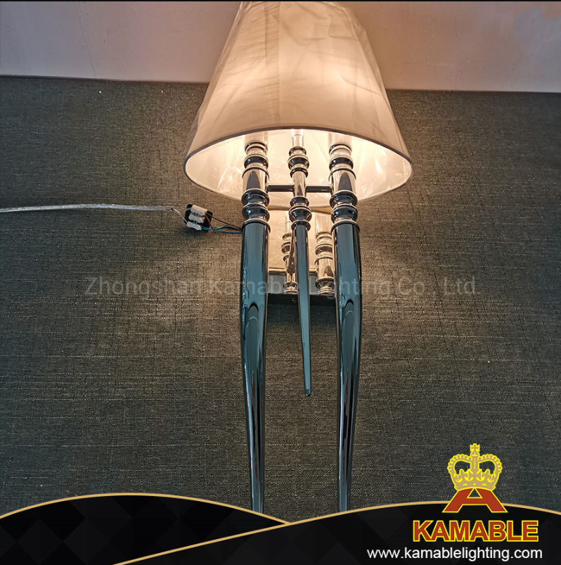 Nordic Style Custom Chrome Iron Wall Lighting in Hall(BY862) 