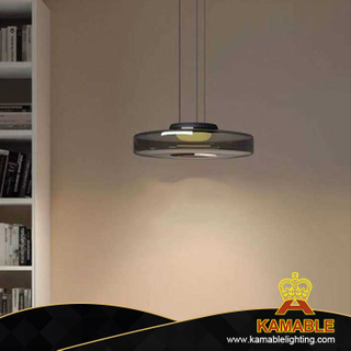 Modern Decorative Iron Glass Amber Indoor Pendant Lamp (KA9492P/A )