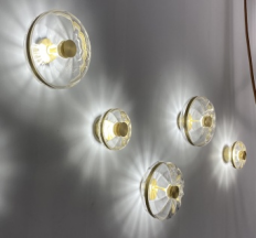 Round Shape New Design Glass Wall Lighting (KA117W2)
