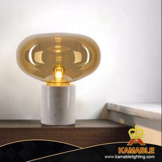 Designer Style Transparent Marble Glass Table Lamp(KA1181T1-A)