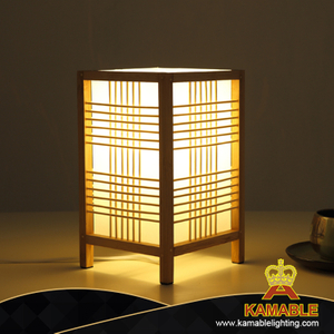 Home Decorative Bamboo Reading Table Lamp (KAPLT-0059)