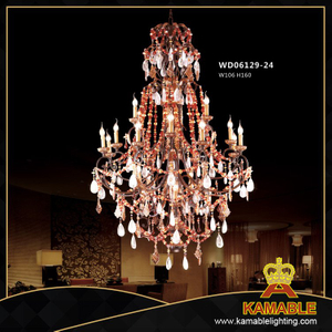 Hotel Brass Classical Pendant Chandelier(WD06129-24)