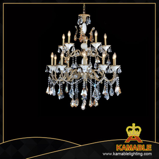 Clear Villa Brass Crystal Traditional Pendant Chandelier(WD1110-10-5)