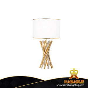 Indoor white Stainless Steel Table Lamp Lighting (KAMA003)