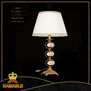 European home decorative ceramic table lamp(TA-1018-1)