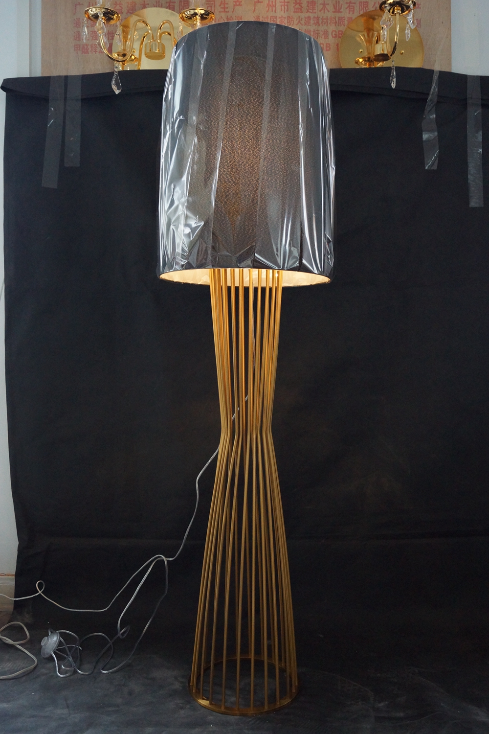 Modern Stainless Steel Studio Floor Lamp (KAF6030)